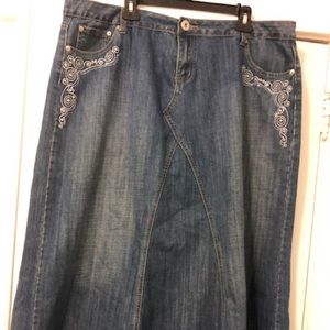 Denim Skirt